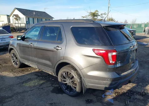 2018 Ford Explorer Xlt z USA, uszkodzony, nr VIN 1FM5K8D87JGA65379